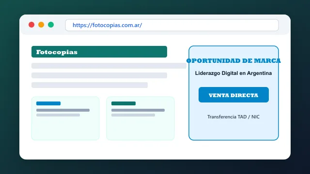 Modelo de aplicación comercial y proyectos digitales para fotocopias.com.ar